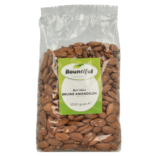 Bountiful Bruine amandelen 1000 Gram