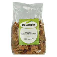 Bountiful Gele jumbo rozijnen 500 Gram