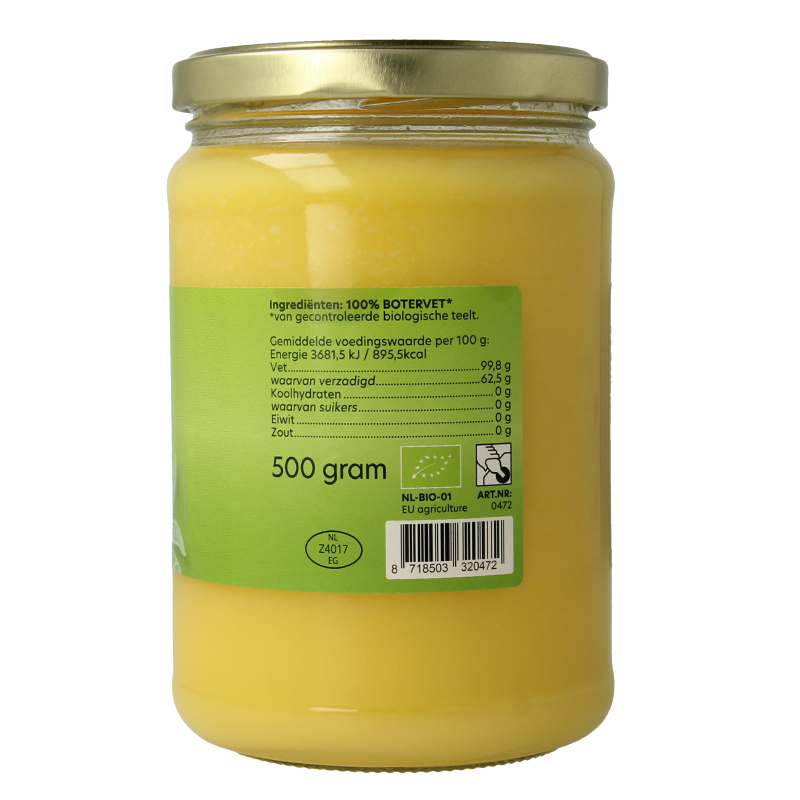 Bountiful Ghee boter bio 500 Gram
