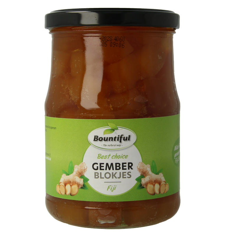 Bountiful Fiji gemberblokjes 720 Gram