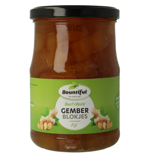 Bountiful Fiji gemberblokjes 720 Gram