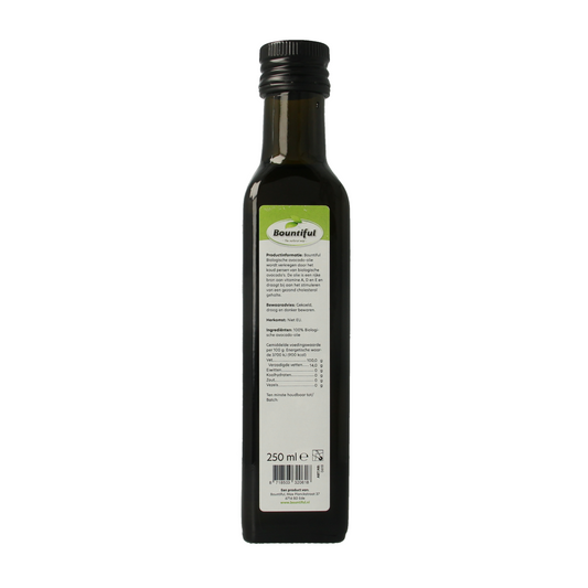 Bountiful Avocado olie bio 250.00 Milliliter