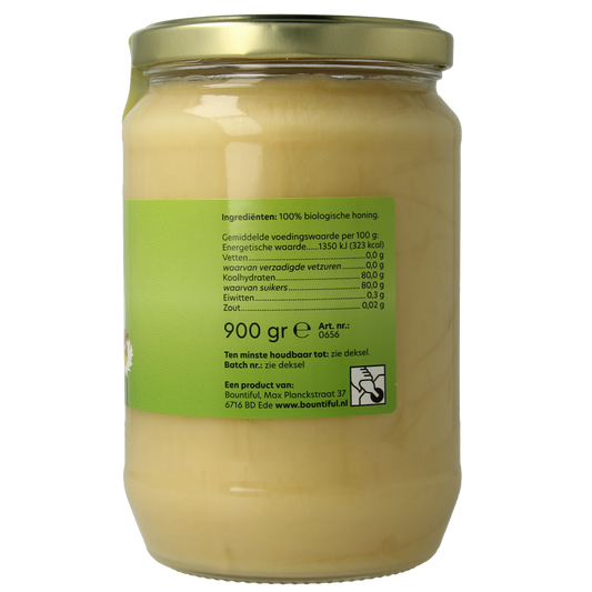 Bountiful Honing weidebloemen creme bio 900.00 Gram