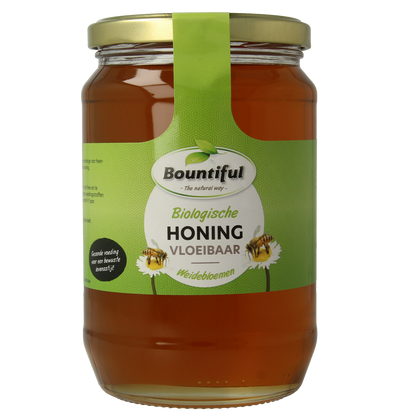 Bountiful Honing weidenbloemen vloeibaar bio 900.00 Gram