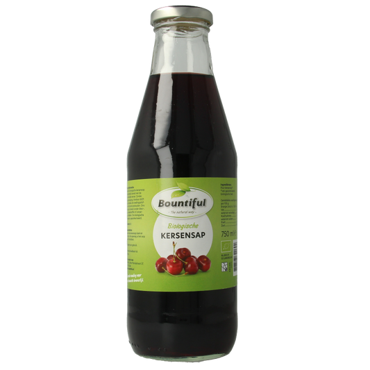 Bountiful Kersensap bio 750 Milliliter