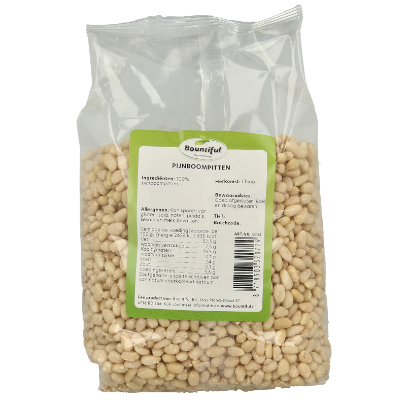 Bountiful Pijnboompitten 500 Gram