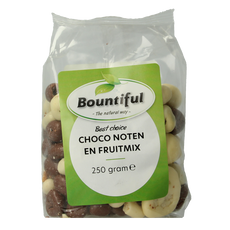 Bountiful Choco noten fruitmix 250 Gram