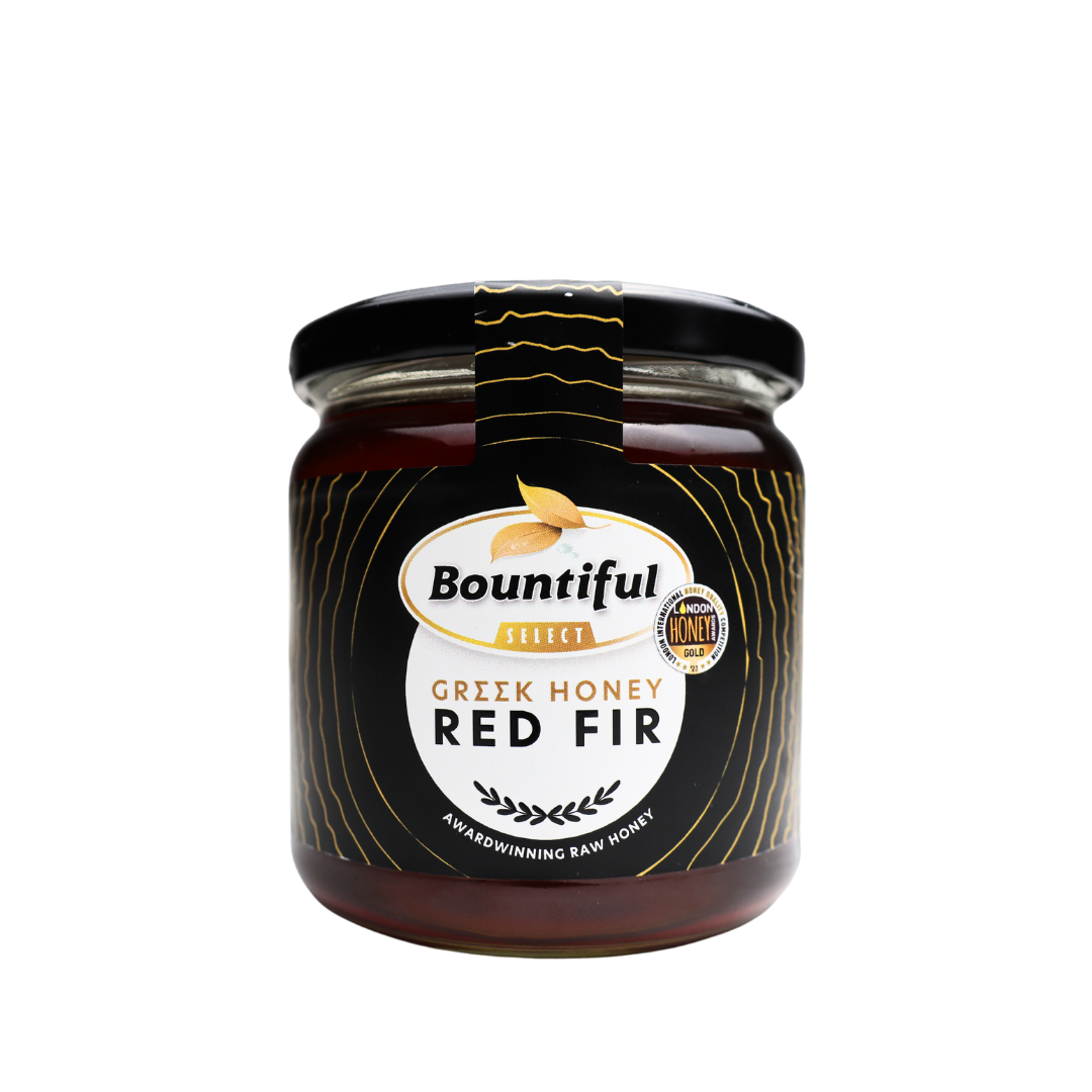Bountiful select Griekse rauwe honing red fir/rode spar 500 Gram