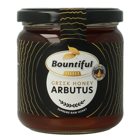 Bountiful select Griekse rauwe honing arbutus 500 Gram