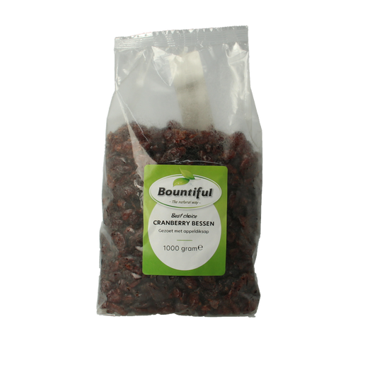Bountiful Cranberries gezoet met appeldiksap 1 Kilogram