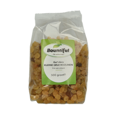 Bountiful Rozijnen geel klein 500.00 Gram