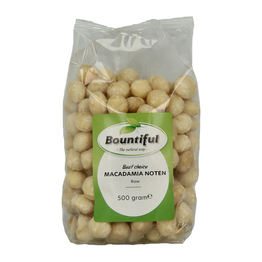 Bountiful Macadamia noten 500 Gram