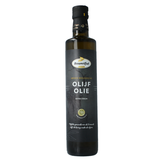 Bountiful Griekse olijfolie extra vierge bio 500 Milliliter