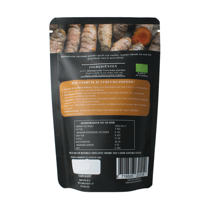 Bountiful Curcuma poeder bio 150.00 Gram