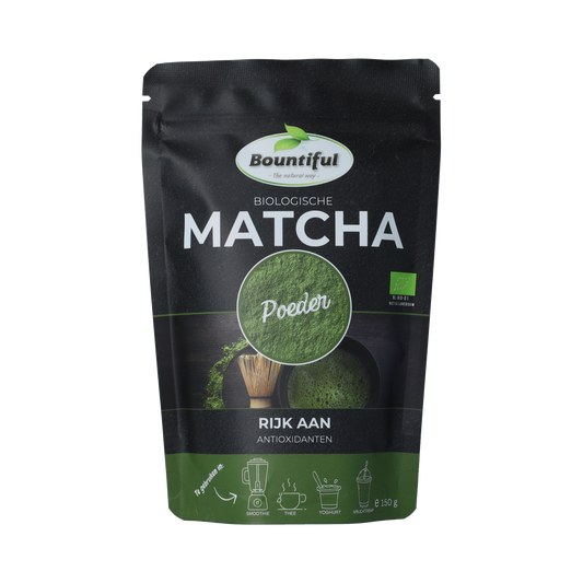 Bountiful Matcha poeder bio 150.00 Gram