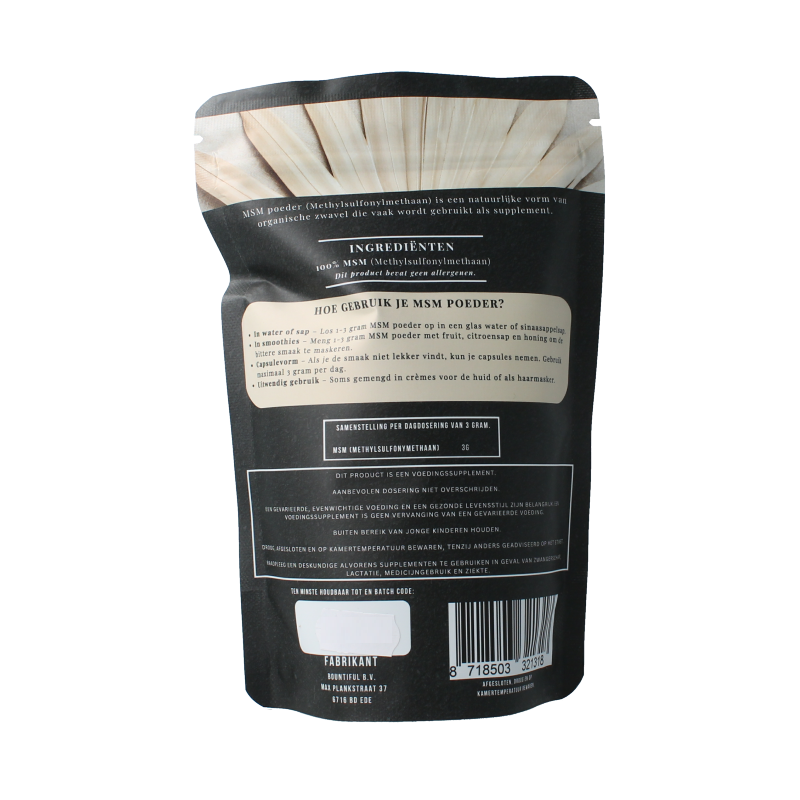 Bountiful MSM poeder 300 Gram