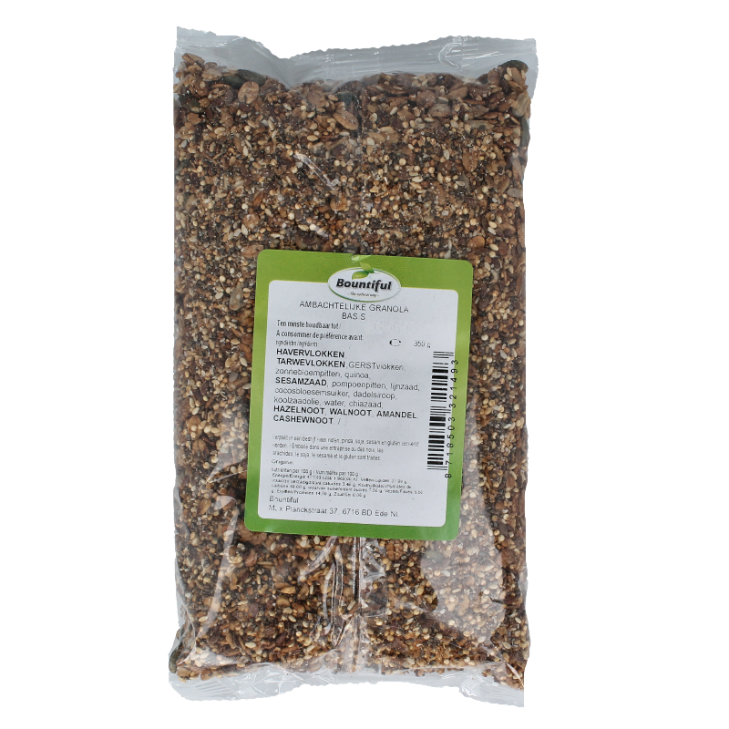 Bountiful Ambachtelijke granola basis 350 Gram