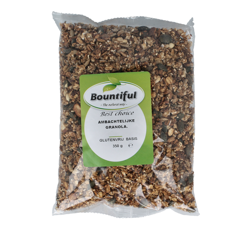 Bountiful Ambachtelijke granola glutenvrij bio 350 Gram
