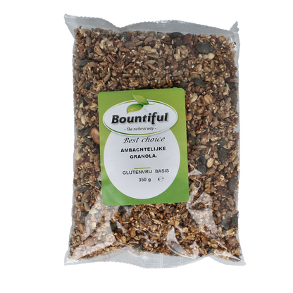 Bountiful Ambachtelijke granola glutenvrij 350.00 Gram