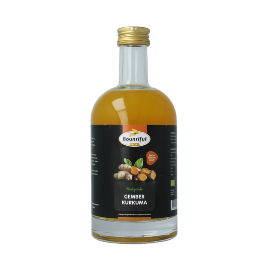 Bountiful select Gember sap kurkuma bio 500 Milliliter