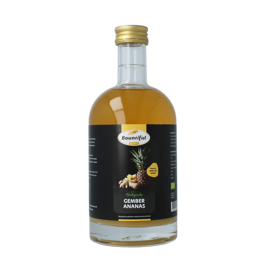 Bountiful select Gember sap ananas bio 500 Milliliter