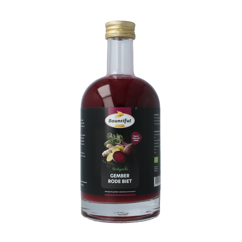 Bountiful select Gember sap rode biet bio 500 Milliliter