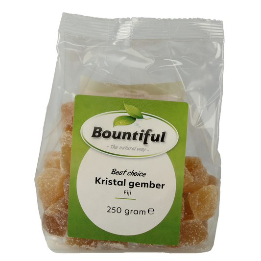 Bountiful Kristal gember 250 Gram