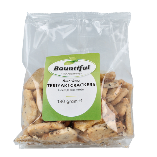 Bountiful Teriyaki crackers 180 Gram