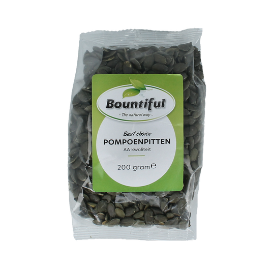 Bountiful Pompoenpitten klasse AA 200 Gram