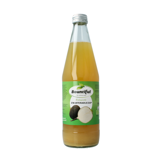 Bountiful Zwarte radijs sap bio 500.00 Milliliter