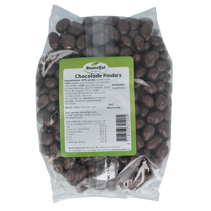 Bountiful Chocolade pinda's 500.00 Gram
