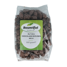 Bountiful Best Choice Choc Rozijnen melk 500.00 Gram