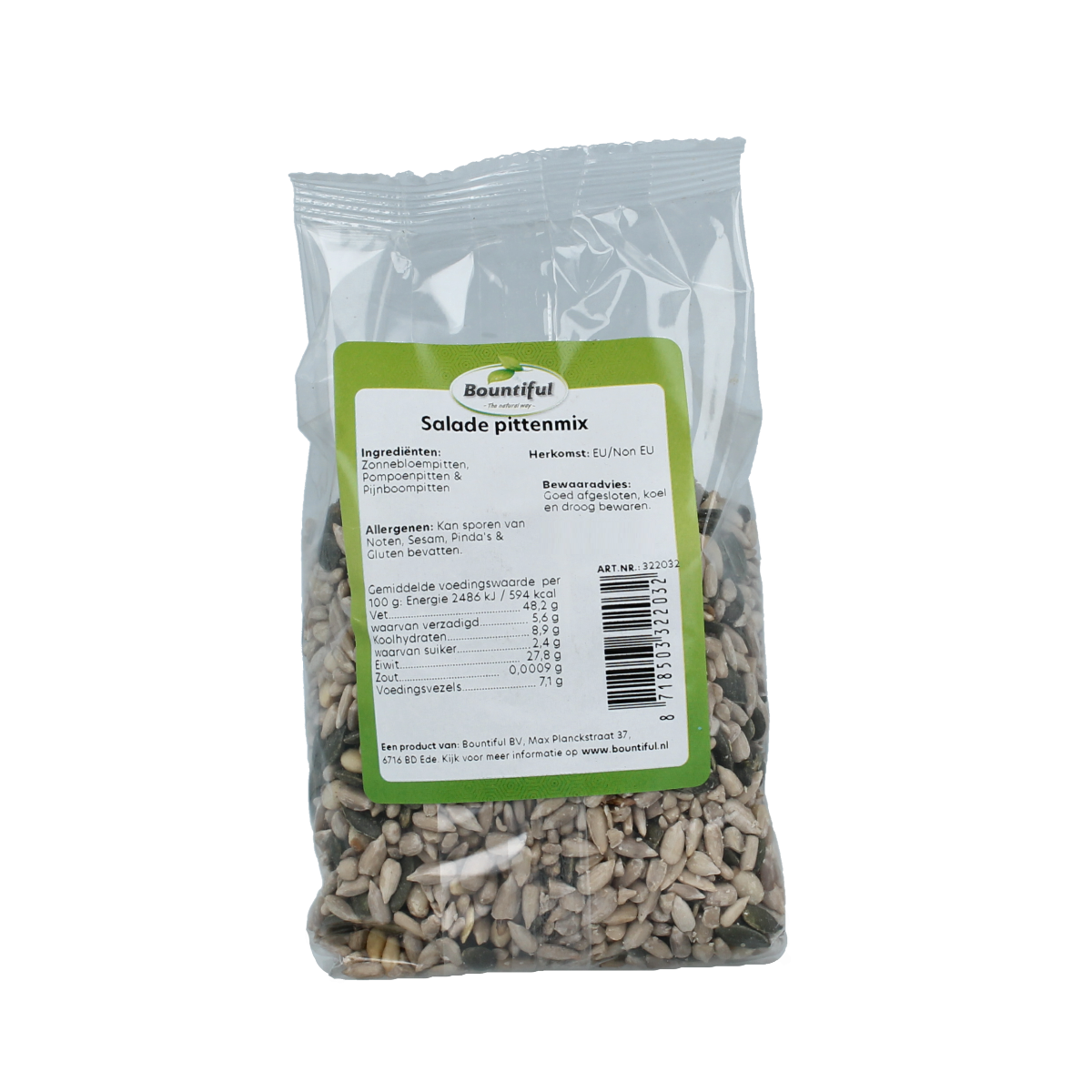 Bountiful Salade pittenmix 250.00 Gram