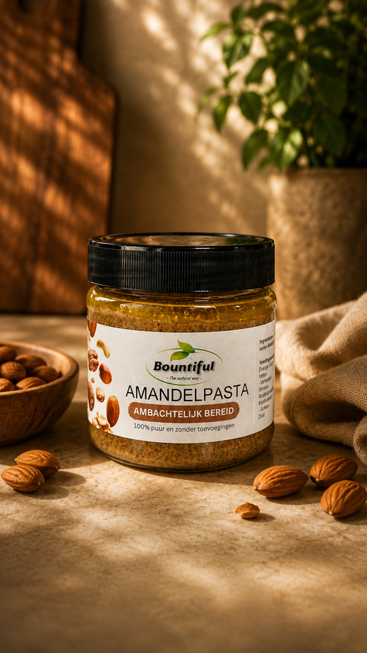 Bountiful Amandelpasta vers geroosterd 350.00 Gram