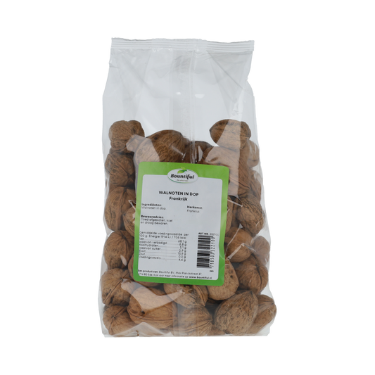 Bountiful Best Choice Walnoten in dop 500.00 Gram