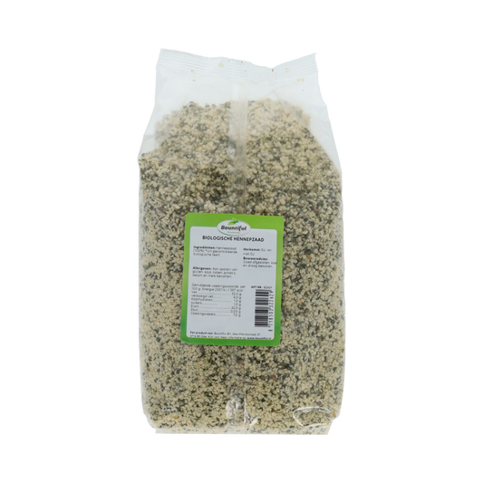 Bountiful Biologische Hennepzaad gepeld bio 1000.00 Gram