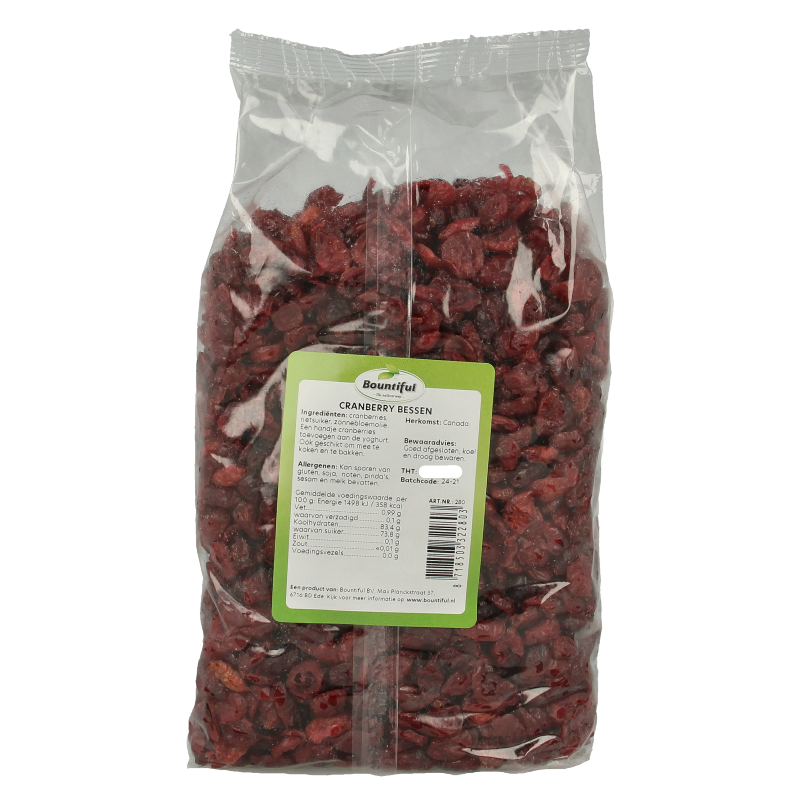 Bountiful Cranberry bessen 1 Kilogram