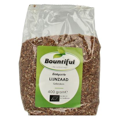 Bountiful Lijnzaad gebroken bio 400.00 Gram