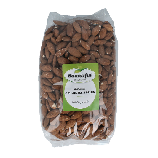 Bountiful Amandelen bruin 1000 Gram