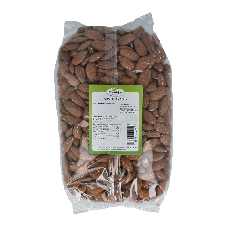 Bountiful Amandelen bruin 1000 Gram