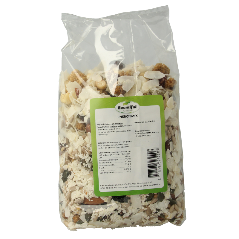 Bountiful Energiemix 500 Gram
