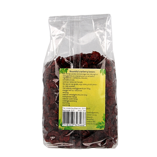 Bountiful Cranberry bessen 500 Gram