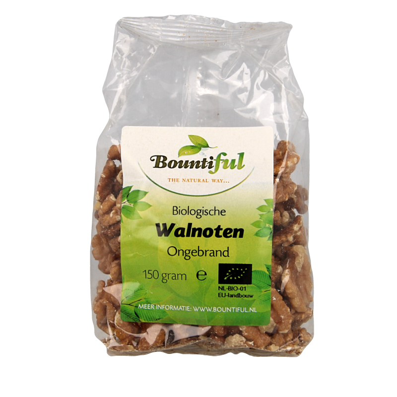 Bountiful Walnoten bio 150 Gram