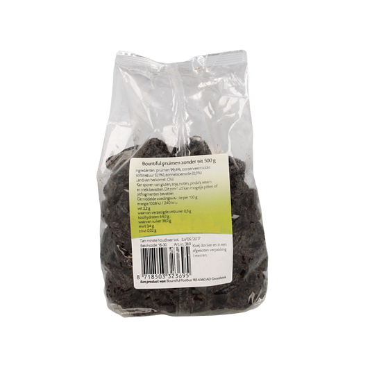 Bountiful Pruimen zonder pit 500 Gram