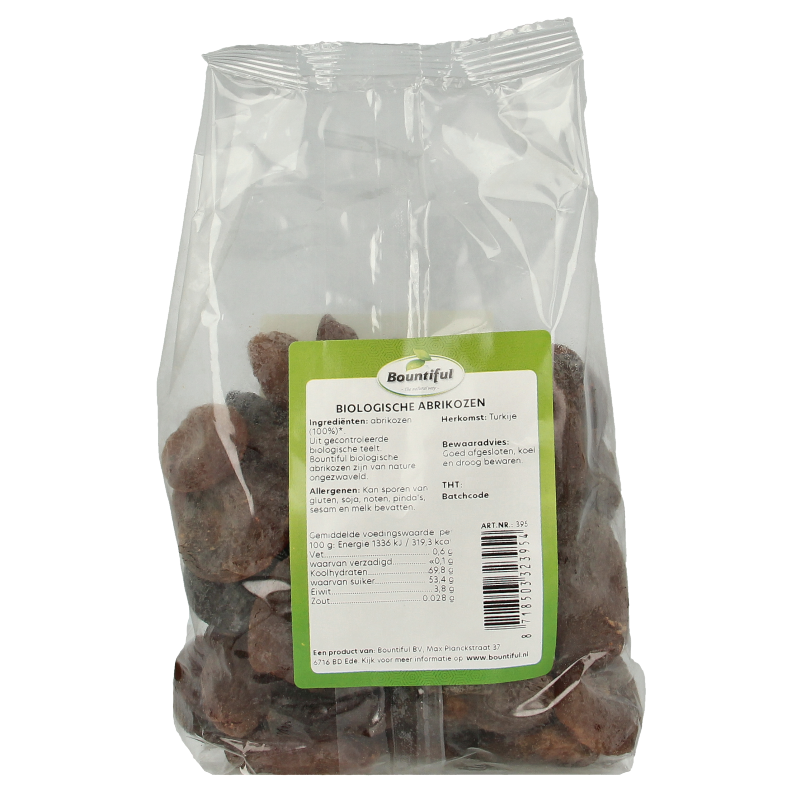 Bountiful Abrikozen bio 500 Gram
