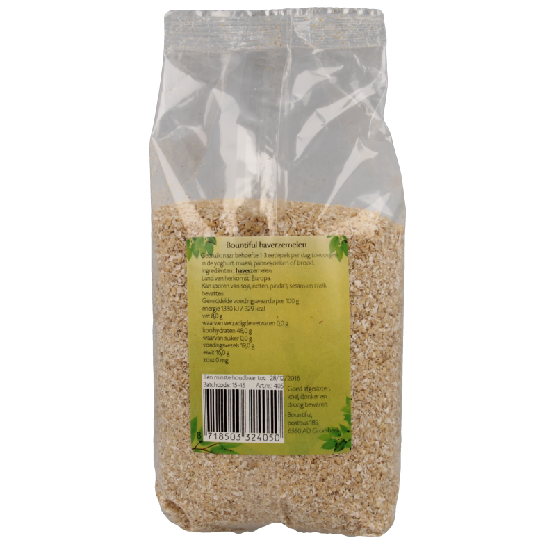 Bountiful Haverzemelen 500 Gram