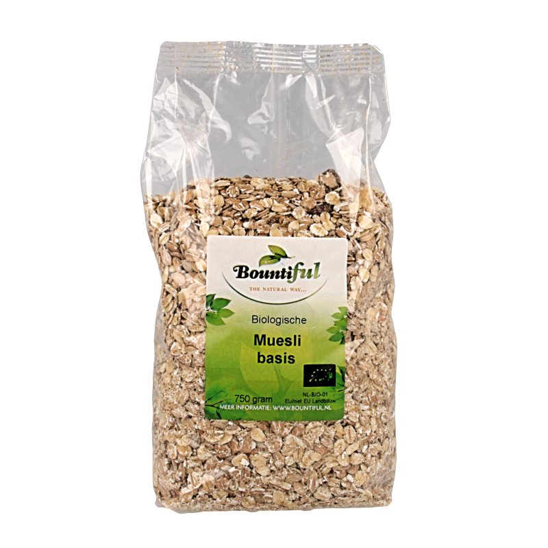 Bountiful Muesli basis bio 750 Gram