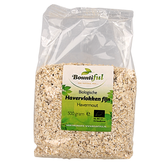 Bountiful Havervlokken fijn bio 500 Gram