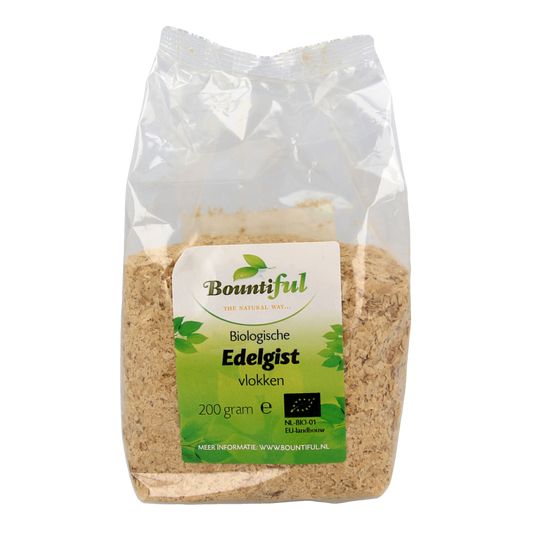 Bountiful Edelgistvlokken bio 200 Gram