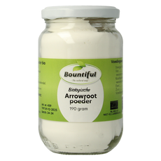 Bountiful Arrowroot poeder bio 190.00 Gram
